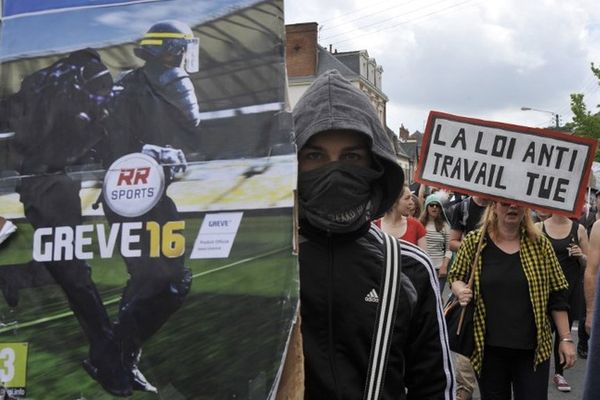 Manifestation contre la Loi Travail Rennes 28 juin 2016