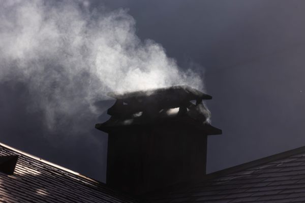 Une cheminée mal entretenue peut-être à l'origine d'un incendie.