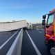 Un camion s'est renversé sur l'A10 à Ingré, vendredi 3 janvier.