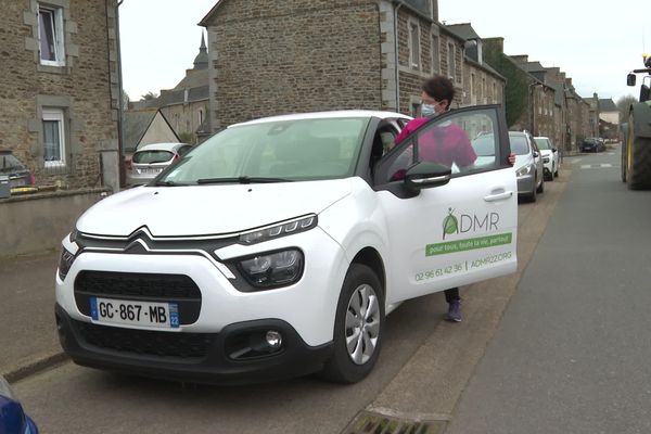 Voiture de service pour les aides à domicile des Côtes d'Armor