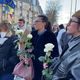 Dans la foule venue rendre hommage à Nasrine se trouvaient des collègues de travail de la mairie de Cenon.