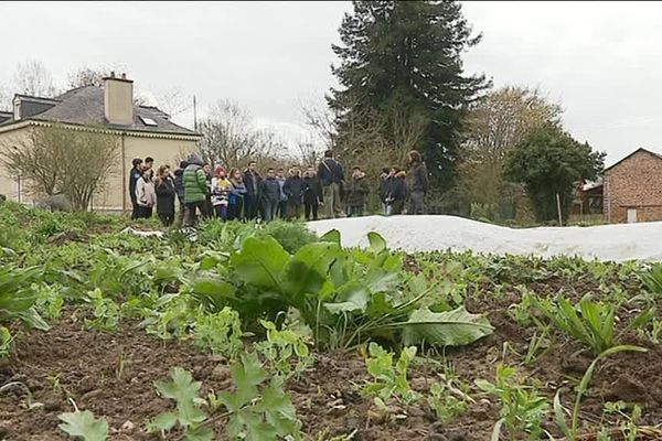 Mickaël Hardy s'est installé sur la Prévalaye, un site tout proche du centre de Rennes.