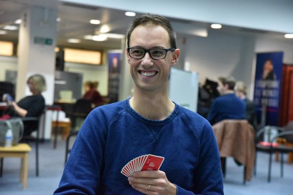 Cédric Lorenzini a remporté deux médailles d'or lors de l'Open européen transnational de bridge à Strasbourg