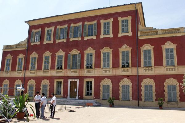 Vue générale du musée Matisse à Nice.