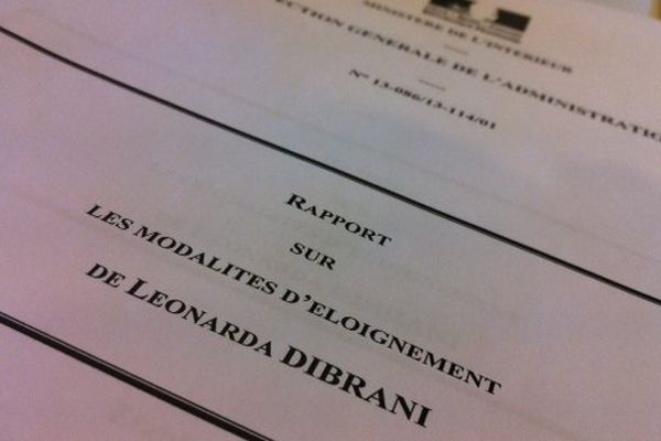 Le rapport sur les modalités d'éloignement de Leonarda Dibrani a été rendu public ce samedi 19 octobre.