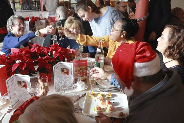 Un seul repas de Noël couvre les besoins journaliers d'une personne de taille et de poids moyen. 