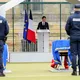 Gabriel Attal le premier ministre devant les cercueils des agents assassinés à Caen mercredi 22 mai.