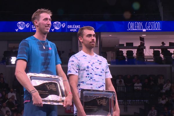 Engagés ensemble en double pour la première fois au CO'Met Orléans Open, Benjamin Bonzi et Sascha Gueymard Wayenburg l'ont emporté à l'issue d'une belle finale.