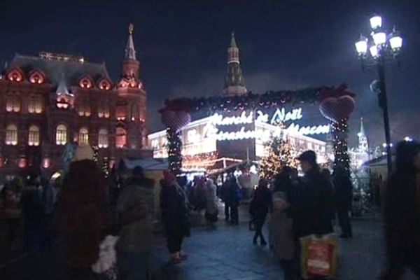 Le marché de Noël de Strasbourg à Moscou