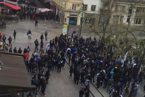 11/04/15 - Incidents entre des supporters bastiais et les forces de l'ordre à Paris 