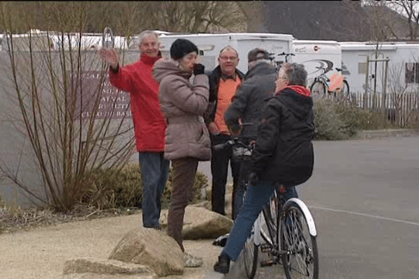 Des touristes sont déjà arrivés dans la Baie du Mont-Saint-Michel à l'occasion de la "marée du siècle"