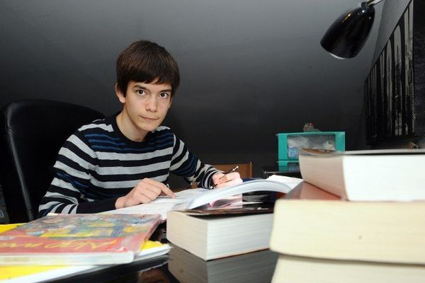 Maxime, bachelier à 14 ans