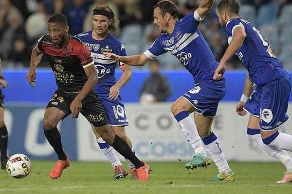 Réduits à dix, les Guingampais se sont inclinés face à Bastia