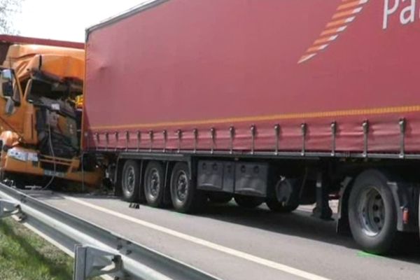 Accident sur la Nationale 2 entre Paris et Soissons à Coyolles dans l'Aisne