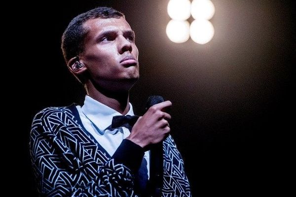 Stromae au festival Lowlands, aux Pays-Bas, le week-end dernier.