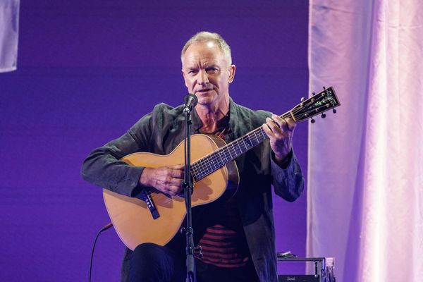 Sting, le 22 septembre 2021 à Hambourg (Allemagne).