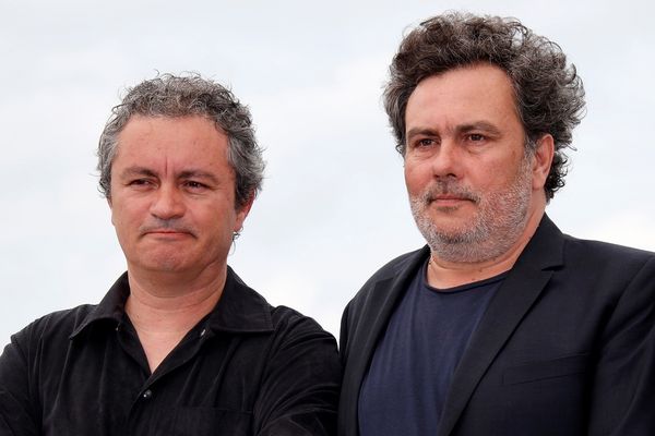 Arnaud et Jean-Marie Larrieu (ici à Cannes en mai 2018), sont de retrour à Cannes pour présenter leur nouveau film, "Tralala".