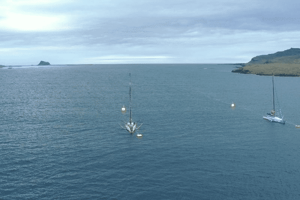 La ligne d'arrivée de la course est désormais la porte d'Islande.