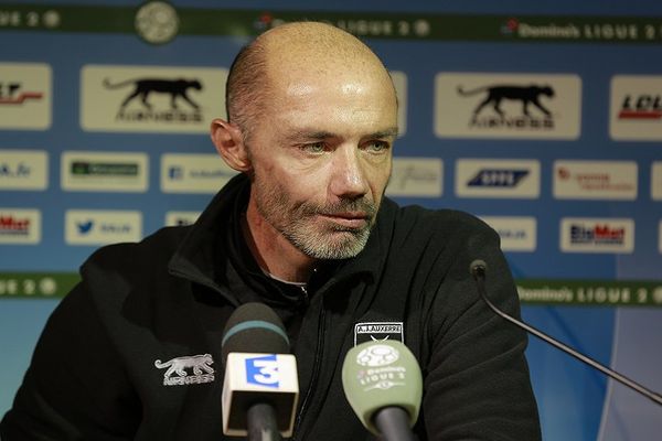 Cédric Daury, l'entraîneur de l'AJ Auxerre