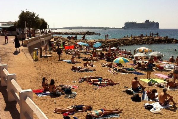 C'est à ce niveau de la Plage du midi que se sont produit les faits.