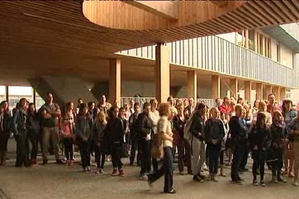 La rentrée scolaire au collège Foch à Haguenau