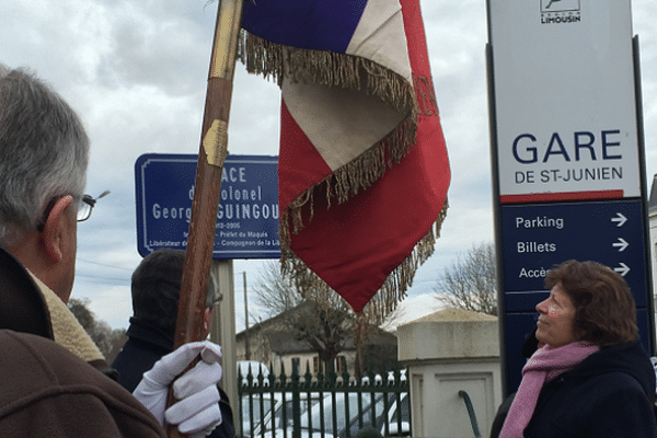 Une place au nom du colonel Georges Guingouin inaugurée à Saint-Junien