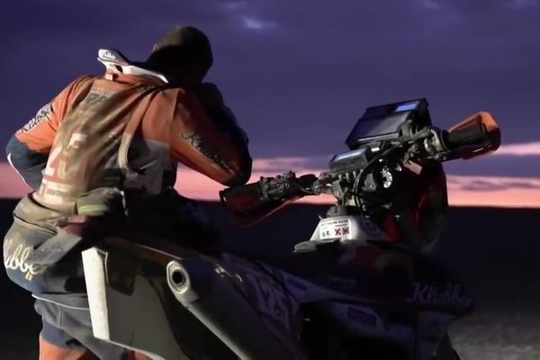 Frédéric Barlerin a été contraint d'abandonner lors de la 4e étape du Dakar 2019.