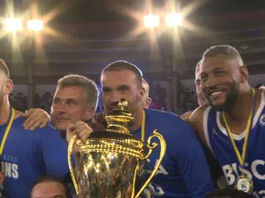 La victoire de l'équipe de Biscarosse avec Boris Diaw lors de la coupe des Landes le 1er juin 2024.