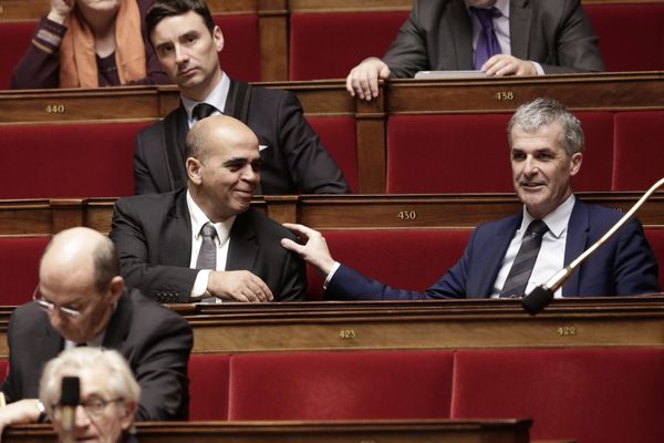 Ancien ministre et ancien député de Haute-Garonne, Kader Arif (ici à gauche) comparait depuis le 19 octobre devant la Cour de Justice de la République.