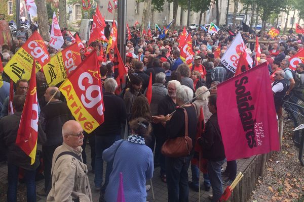 Mobilisation à La Roche-sur-Yon le 12 septembre 2017