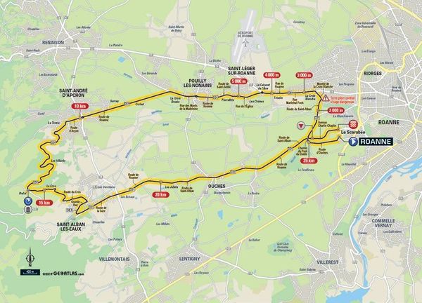 Replay Criterium Du Dauphine 19 Revoir La 4e Etape Un Contre La Montre Individuel Autour De Roanne