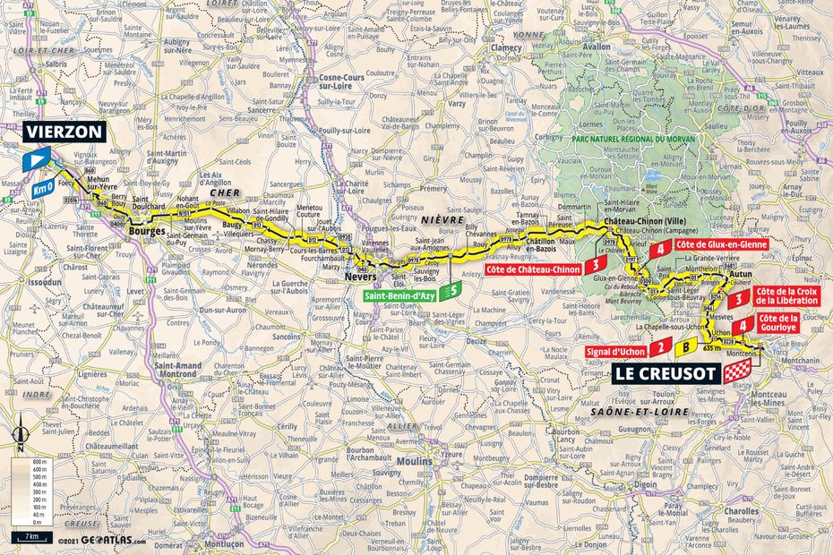 Tour De France Vierzon Le Creusot Ou Profiter Au Mieux De L Etape