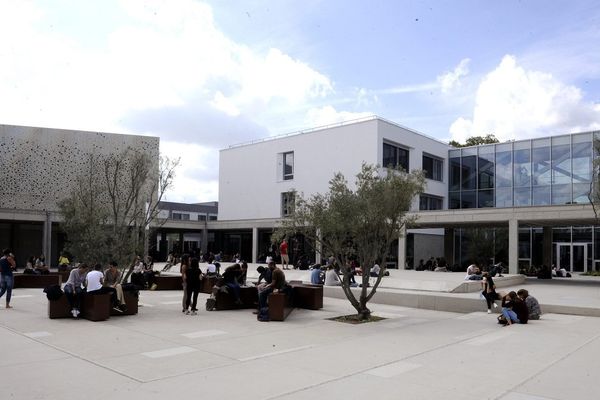 L'université du Mirail à Toulouse. 