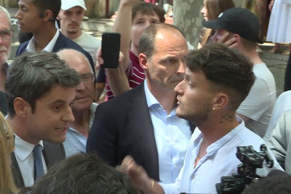 Raphaël Arnault a rencontré Gabriel Attal, ce vendredi 21 juin, à Avignon.