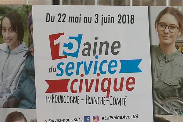 La quinzaine du service civique se tient du 22 mai au 3 juin. 