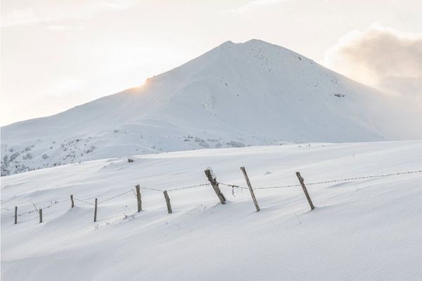 Le Puy Mary, dans le Cantal, sous ses plus beaux jours.