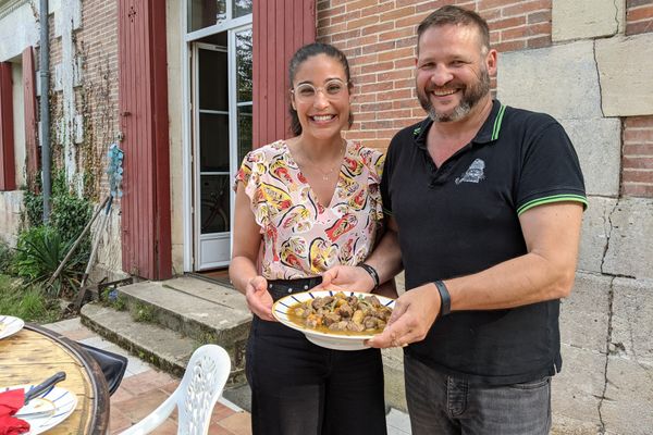 Au menu de cet épisode, une recette de copains préparée par Justine Piluso et son hôte Idesbald.