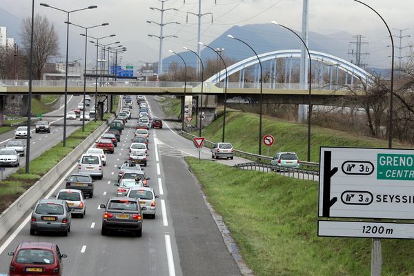 Le référé déposé par quatre Grenoblois contre les travaux de l'A480 a été rejeté par le tribunal administratif. Photo d'illustration.