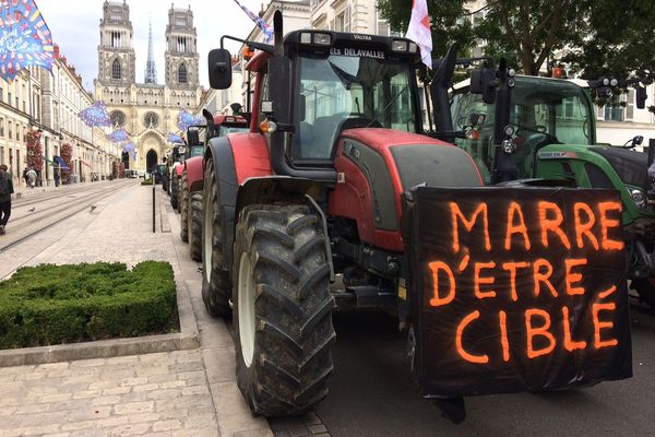 26/09/2019 Manif des agriculteurs en centre-ville d'Orléans