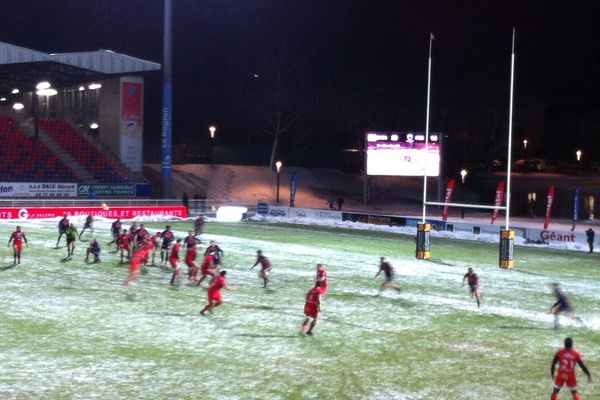 Le 1er décembre, sous un froid glacial, le Stade Aurillacois n'a pas faibli et empoche une victoire face à Grenoble, pourtant leader de Pro D2.