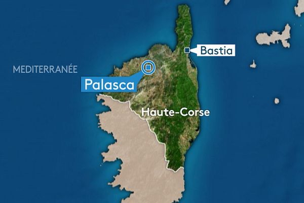 Carte Palasca (Haute-Corse)