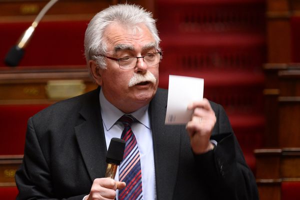 Le député de la 5ème circonscription du Puy-de-Dôme André Chassaigne