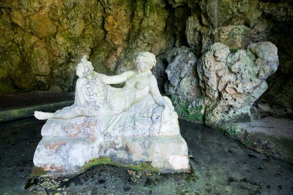 La source de la Seine, en Côte-d'Or.