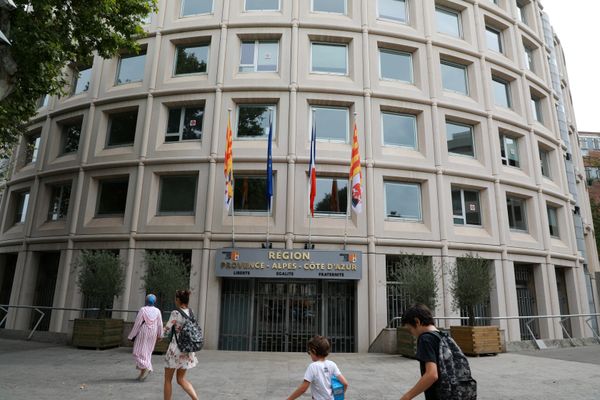 L'hôtel de Région à Marseille