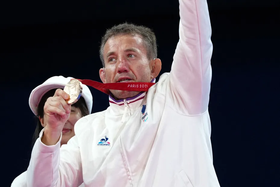 EN IMAGES. JO Paralympiques 2024. "Très très fabuleux" : Cyril Jonard, médaille de bronze à Paris, "une victoire qui vaut de l'or"