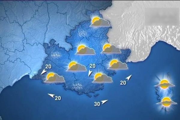 Soleil et nuages au menu pour une grande partie de la région.