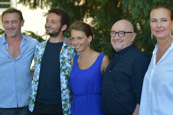 Michel Blanc présente son dernier film 'Voyez comme on danse" au Festival du Film Francophone d'Angoulême.