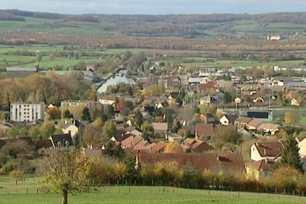 La commune de Pouilly-en-Auxois, en Côte-d'Or