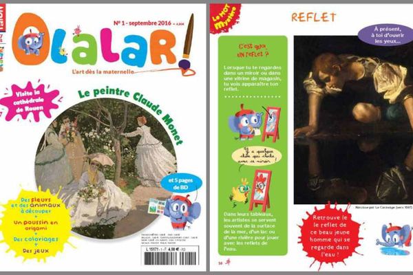 Le magazine Olalar des éditions Faton à Dijon