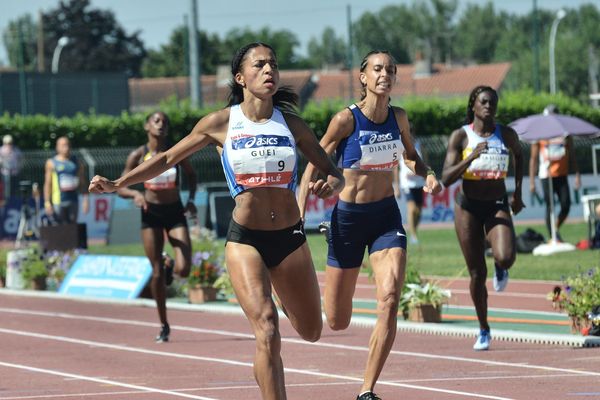 51''52 meilleure performance française de l'année sur le tour de piste du 400m pour Floria Gueï de l'Entente sud lyonnais 